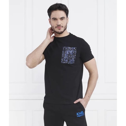 Karl Lagerfeld T-shirt | Regular Fit ze sklepu Gomez Fashion Store w kategorii T-shirty męskie - zdjęcie 184341701
