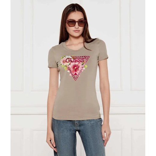 GUESS T-shirt | Regular Fit ze sklepu Gomez Fashion Store w kategorii Bluzki damskie - zdjęcie 184341791