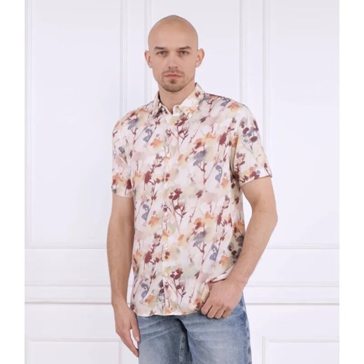 GUESS Koszula RAYON DSRT POPPY | Slim Fit ze sklepu Gomez Fashion Store w kategorii Koszule męskie - zdjęcie 184341880