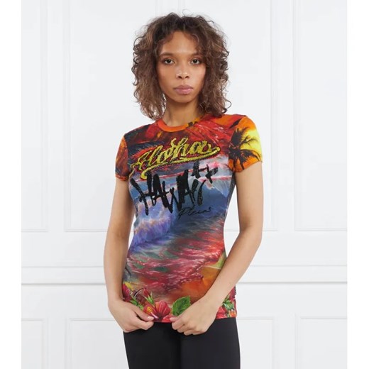 Philipp Plein T-shirt Sexy Pure Hawaii | Regular Fit ze sklepu Gomez Fashion Store w kategorii Bluzki damskie - zdjęcie 184341884