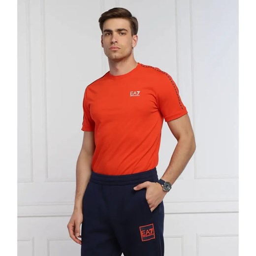 EA7 T-shirt | Regular Fit ze sklepu Gomez Fashion Store w kategorii T-shirty męskie - zdjęcie 184341903