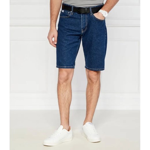 Calvin Klein Jeans Jeansowe szorty | Regular Fit ze sklepu Gomez Fashion Store w kategorii Spodenki męskie - zdjęcie 184341913