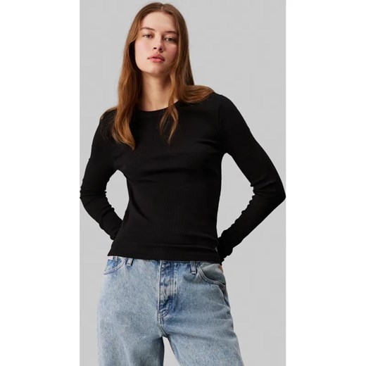 Calvin Klein Jeans Bluzka | Slim Fit ze sklepu Gomez Fashion Store w kategorii Bluzki damskie - zdjęcie 184341924