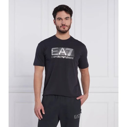 EA7 T-shirt | Regular Fit ze sklepu Gomez Fashion Store w kategorii T-shirty męskie - zdjęcie 184341942