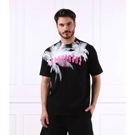 Dsquared2 T-shirt | Regular Fit ze sklepu Gomez Fashion Store w kategorii T-shirty męskie - zdjęcie 184342013