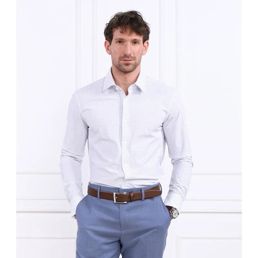 BOSS BLACK Koszula P-HANK-s-kent-C1-222 | Slim Fit ze sklepu Gomez Fashion Store w kategorii Koszule męskie - zdjęcie 184342023