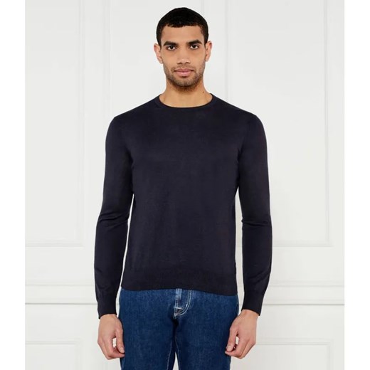 TIGER OF SWEDEN Sweter Connor L | Slim Fit | z dodatkiem lnu ze sklepu Gomez Fashion Store w kategorii Swetry męskie - zdjęcie 184342132