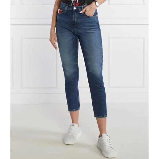 Tommy Jeans Jeansy IZZIE | Slim Fit | high waist ze sklepu Gomez Fashion Store w kategorii Jeansy damskie - zdjęcie 184342150