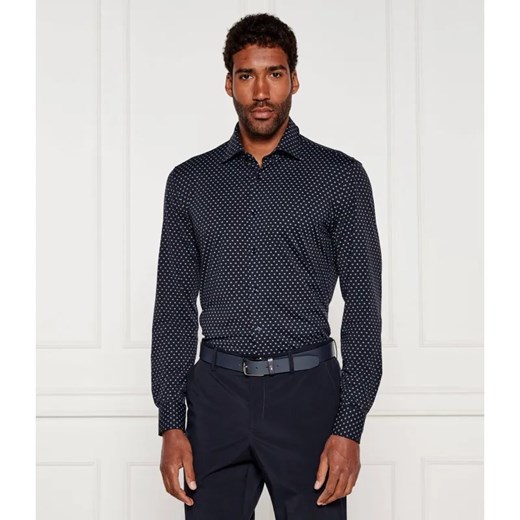 BOSS BLACK Koszula P-HANK-kent-C1-222 | Slim Fit ze sklepu Gomez Fashion Store w kategorii Koszule męskie - zdjęcie 184342152