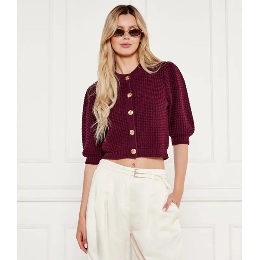 Ba&sh Kardigan GARANCE | Cropped Fit ze sklepu Gomez Fashion Store w kategorii Swetry damskie - zdjęcie 184342190