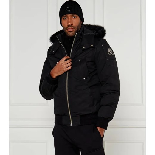 Moose Knuckles Puchowa kurtka bomber | Regular Fit ze sklepu Gomez Fashion Store w kategorii Kurtki męskie - zdjęcie 184342200