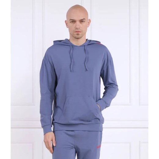 Hugo Bodywear Bluza Labelled Sweat Hood | Regular Fit ze sklepu Gomez Fashion Store w kategorii Bluzy męskie - zdjęcie 184342214