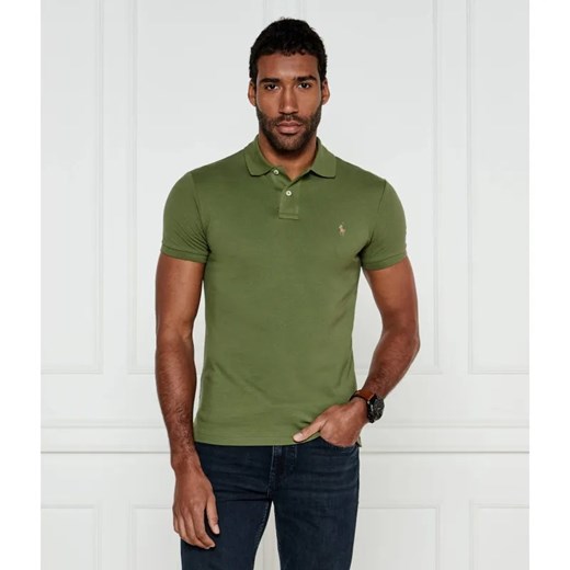 POLO RALPH LAUREN Polo | Slim Fit | pique ze sklepu Gomez Fashion Store w kategorii T-shirty męskie - zdjęcie 184342233