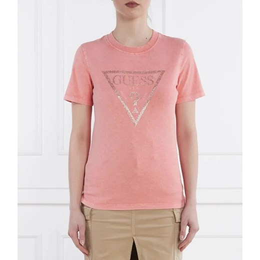 GUESS T-shirt | Regular Fit ze sklepu Gomez Fashion Store w kategorii Bluzki damskie - zdjęcie 184342241
