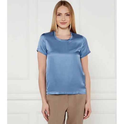 Liu Jo Satynowa bluzka | Regular Fit ze sklepu Gomez Fashion Store w kategorii Bluzki damskie - zdjęcie 184342371