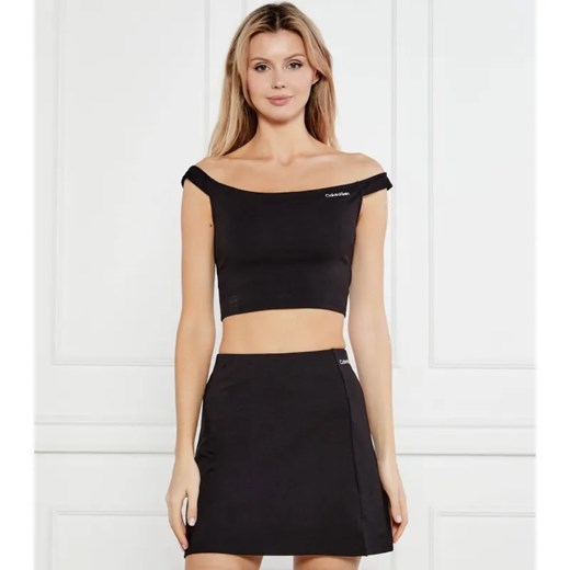 Calvin Klein Jeans Top | Cropped Fit ze sklepu Gomez Fashion Store w kategorii Bluzki damskie - zdjęcie 184342402