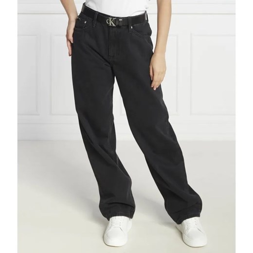 Calvin Klein Jeans Jeansy | Straight fit ze sklepu Gomez Fashion Store w kategorii Jeansy damskie - zdjęcie 184342440