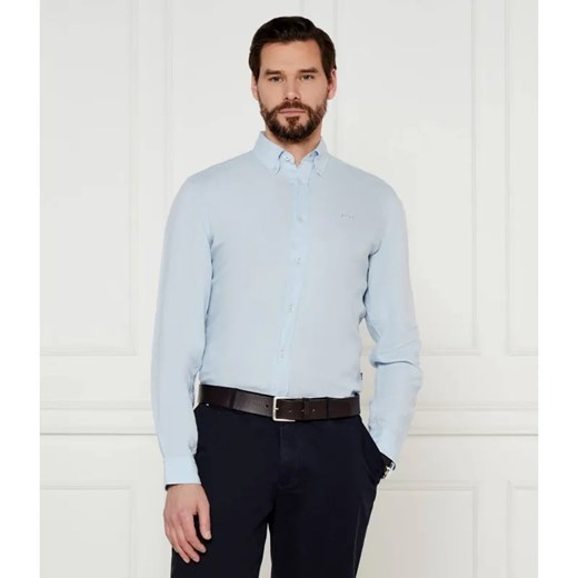 BOSS BLACK Lniana koszula H-LIAM-BD-E-C1-243 | Regular Fit XXL okazja Gomez Fashion Store