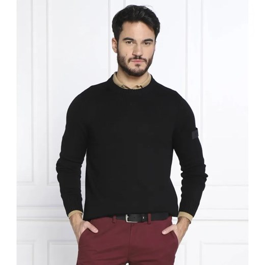 Joop! Sweter | Regular Fit | z dodatkiem wełny ze sklepu Gomez Fashion Store w kategorii Swetry męskie - zdjęcie 184342493
