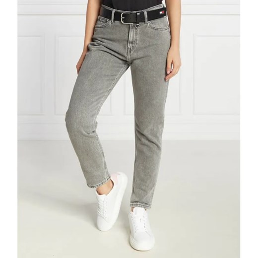 Tommy Jeans Jeansy IZZIE | Slim Fit | high waist ze sklepu Gomez Fashion Store w kategorii Jeansy damskie - zdjęcie 184342504