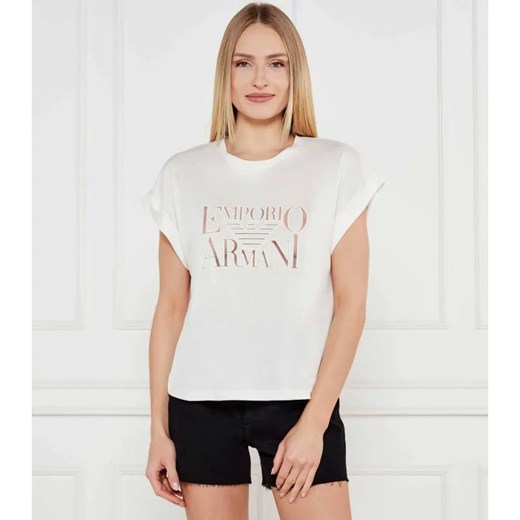 Emporio Armani T-shirt | Loose fit Emporio Armani S okazja Gomez Fashion Store