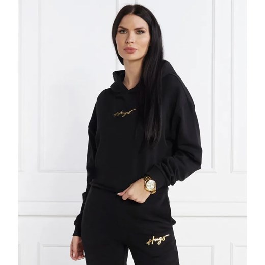 HUGO Bluza Dephana_1 | Cropped Fit ze sklepu Gomez Fashion Store w kategorii Bluzy damskie - zdjęcie 184342602