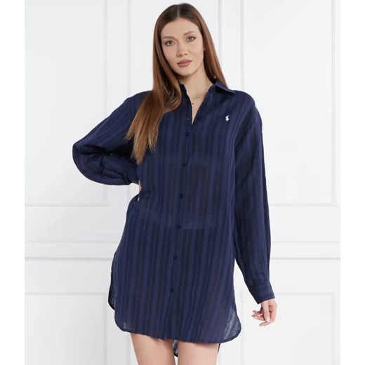 POLO RALPH LAUREN Sukienka | z dodatkiem lnu ze sklepu Gomez Fashion Store w kategorii Sukienki - zdjęcie 184342620