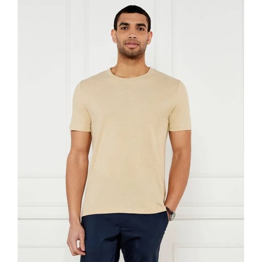 TIGER OF SWEDEN T-shirt OLAF L | Slim Fit | z dodatkiem lnu ze sklepu Gomez Fashion Store w kategorii T-shirty męskie - zdjęcie 184342642