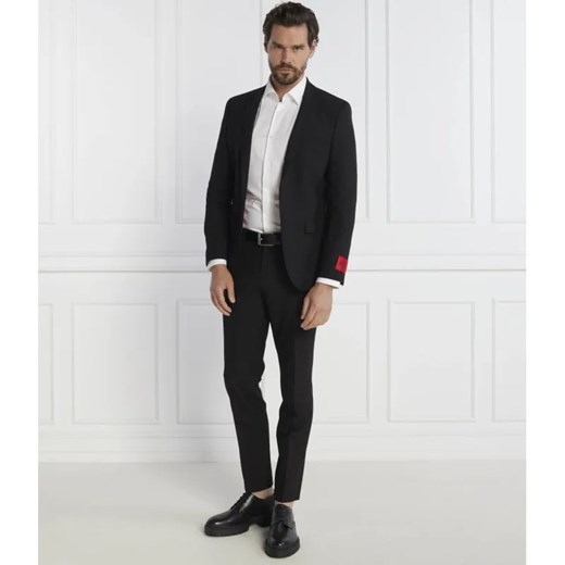 HUGO Wełniany garnitur Arti Hesten | Regular Fit ze sklepu Gomez Fashion Store w kategorii Garnitury męskie - zdjęcie 184342684
