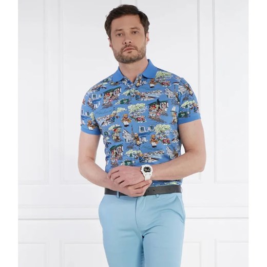POLO RALPH LAUREN Polo PARIS BEAR | Slim Fit ze sklepu Gomez Fashion Store w kategorii T-shirty męskie - zdjęcie 184342750