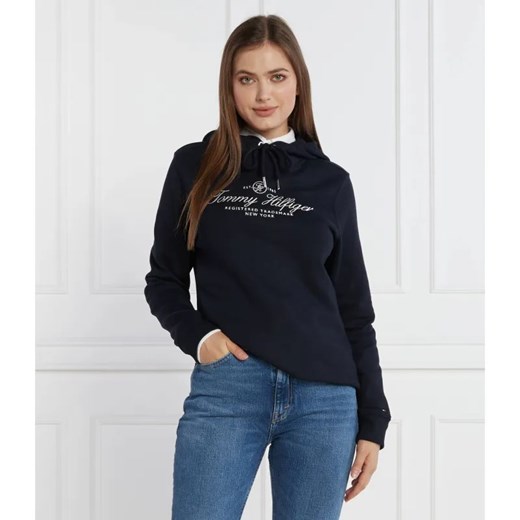 Tommy Hilfiger Bluza HILFIGER SCRIPT DW5 | Regular Fit ze sklepu Gomez Fashion Store w kategorii Bluzy damskie - zdjęcie 184342752