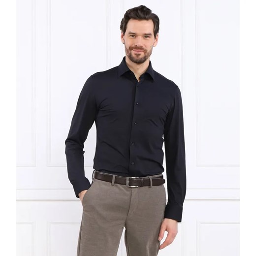 BOSS BLACK Koszula P-HANK-kent-C1-222 | Slim Fit ze sklepu Gomez Fashion Store w kategorii Koszule męskie - zdjęcie 184342760