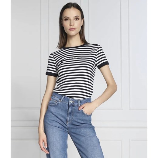 MAX&Co. T-shirt LOGOTEE | Regular Fit ze sklepu Gomez Fashion Store w kategorii Bluzki damskie - zdjęcie 184342890