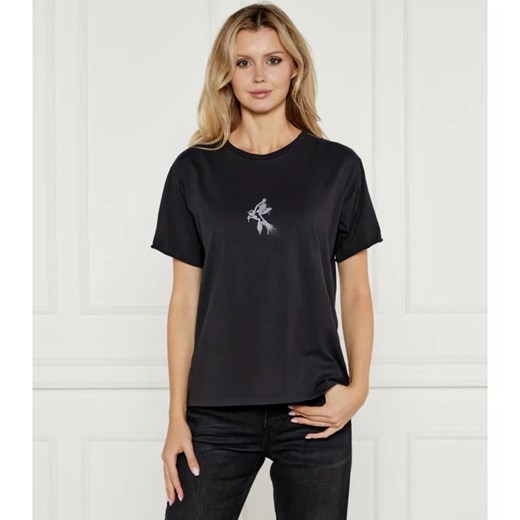 One Teaspoon T-shirt GRAFFITI BIRD | Regular Fit ze sklepu Gomez Fashion Store w kategorii Bluzki damskie - zdjęcie 184342943