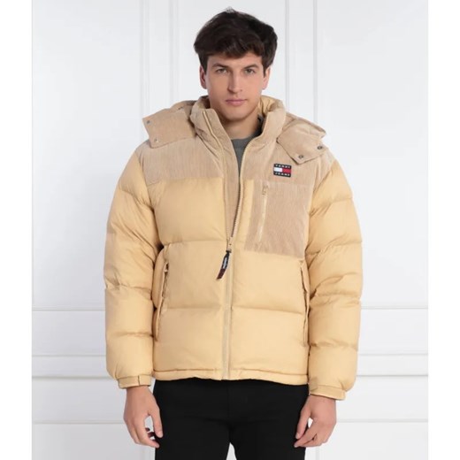 Tommy Jeans Puchowa kurtka TJM CORD MIX ALASKA PUFFER | Regular Fit ze sklepu Gomez Fashion Store w kategorii Kurtki męskie - zdjęcie 184342962