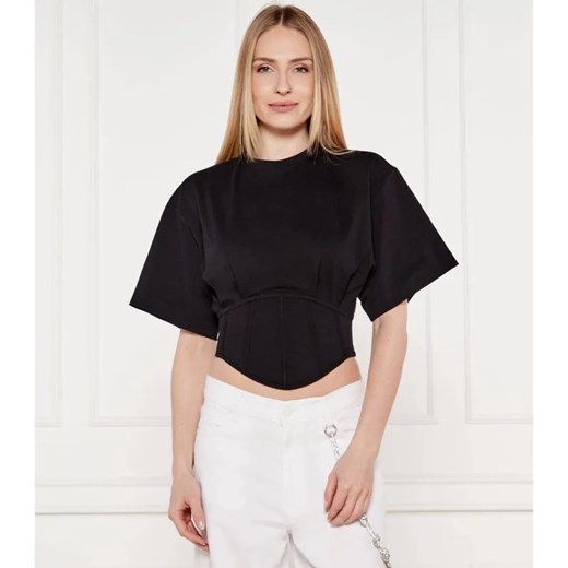 Pinko Bluzka Ti Sento | Cropped Fit ze sklepu Gomez Fashion Store w kategorii Bluzki damskie - zdjęcie 184343011