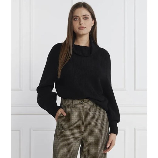 Marc Cain Wełniany golf | Regular Fit ze sklepu Gomez Fashion Store w kategorii Swetry damskie - zdjęcie 184343084