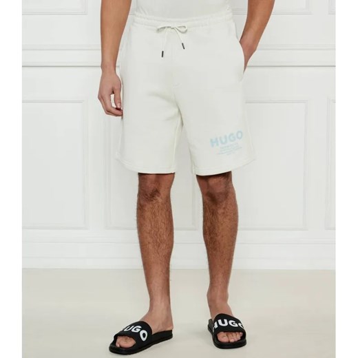 Hugo Blue Szorty Nomario | Regular Fit ze sklepu Gomez Fashion Store w kategorii Spodenki męskie - zdjęcie 184343104