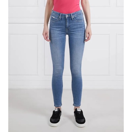 Calvin Klein Jeans Jeansy | Skinny fit | mid rise ze sklepu Gomez Fashion Store w kategorii Jeansy damskie - zdjęcie 184343124