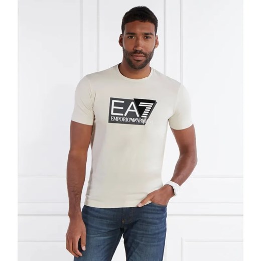 EA7 T-shirt | Regular Fit ze sklepu Gomez Fashion Store w kategorii T-shirty męskie - zdjęcie 184343130