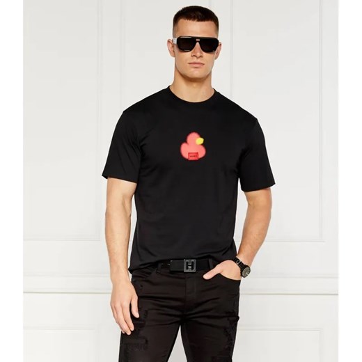 HUGO T-shirt Dilippers | Relaxed fit ze sklepu Gomez Fashion Store w kategorii T-shirty męskie - zdjęcie 184343133