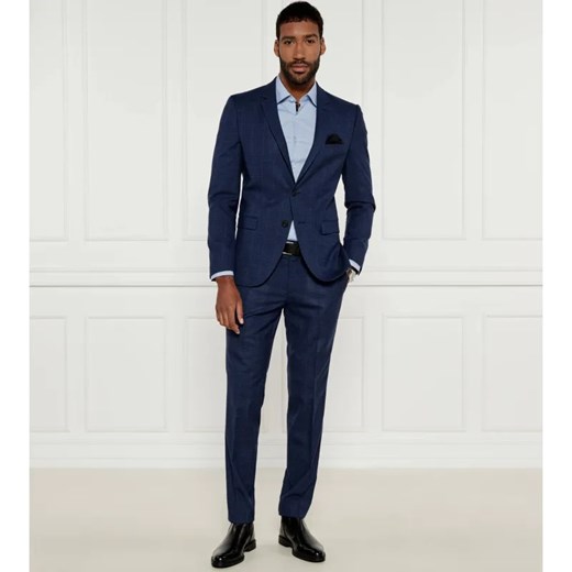 HUGO Garnitur Arti/Hesten23X | Slim Fit | z dodatkiem wełny ze sklepu Gomez Fashion Store w kategorii Garnitury męskie - zdjęcie 184343163