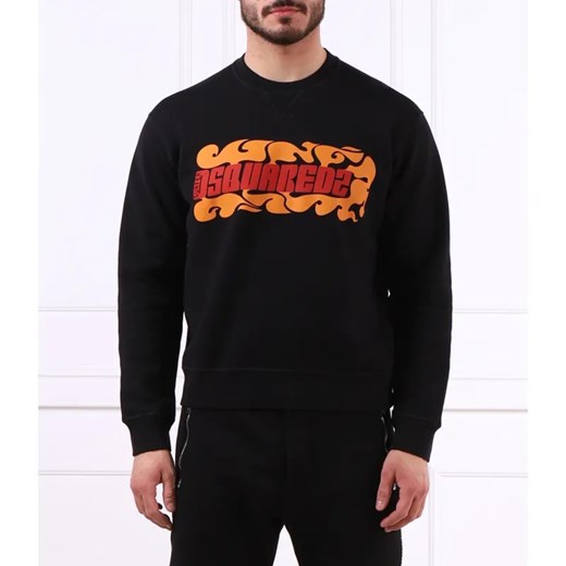 Dsquared2 Bluza | Regular Fit ze sklepu Gomez Fashion Store w kategorii Bluzy męskie - zdjęcie 184343184