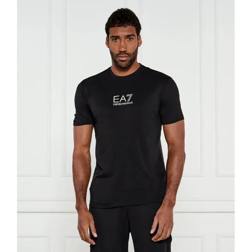 EA7 T-shirt | Slim Fit ze sklepu Gomez Fashion Store w kategorii T-shirty męskie - zdjęcie 184343201