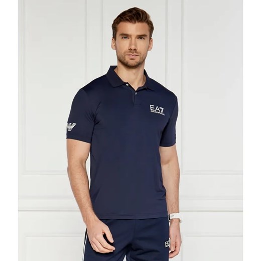 EA7 Polo | Regular Fit ze sklepu Gomez Fashion Store w kategorii T-shirty męskie - zdjęcie 184343230