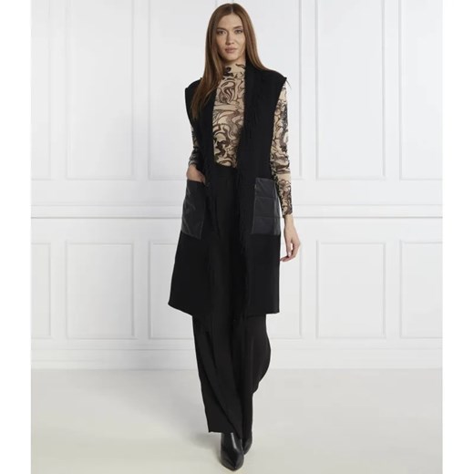 Marc Cain Wełniany bezrękawnik | Regular Fit ze sklepu Gomez Fashion Store w kategorii Kamizelki damskie - zdjęcie 184343250
