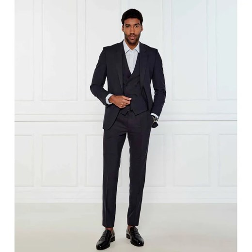 HUGO Wełniany garnitur Arti/Hesten242V1X | Extra slim fit ze sklepu Gomez Fashion Store w kategorii Garnitury męskie - zdjęcie 184343261