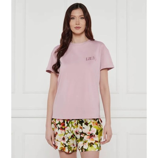 Liu Jo T-shirt | Regular Fit ze sklepu Gomez Fashion Store w kategorii Bluzki damskie - zdjęcie 184343262