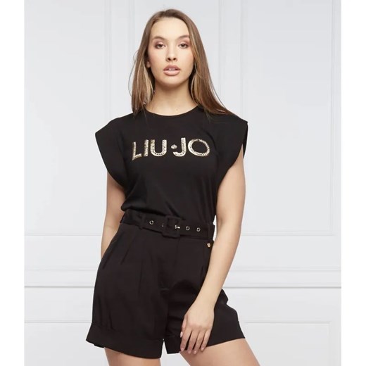 Liu Jo T-shirt | Regular Fit ze sklepu Gomez Fashion Store w kategorii Bluzki damskie - zdjęcie 184343271