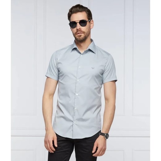 Emporio Armani Koszula | Regular Fit ze sklepu Gomez Fashion Store w kategorii Koszule męskie - zdjęcie 184343280